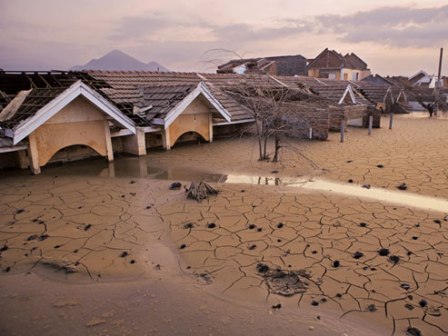 Hot Mud Flood In Sidoarjo, East Java